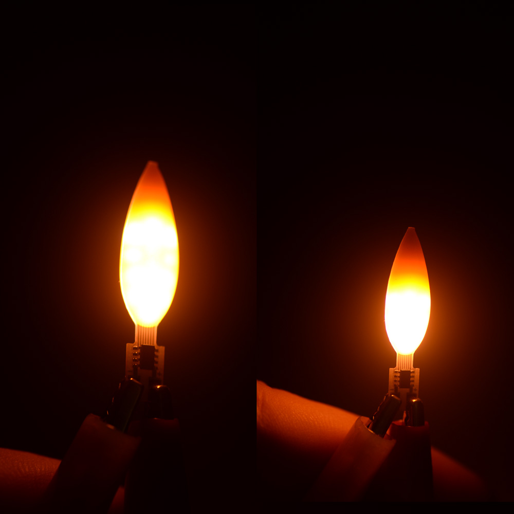 Candle Wick - ไฟ LED แบบกะพริบ DC 3V สำหรับไส้เทียน