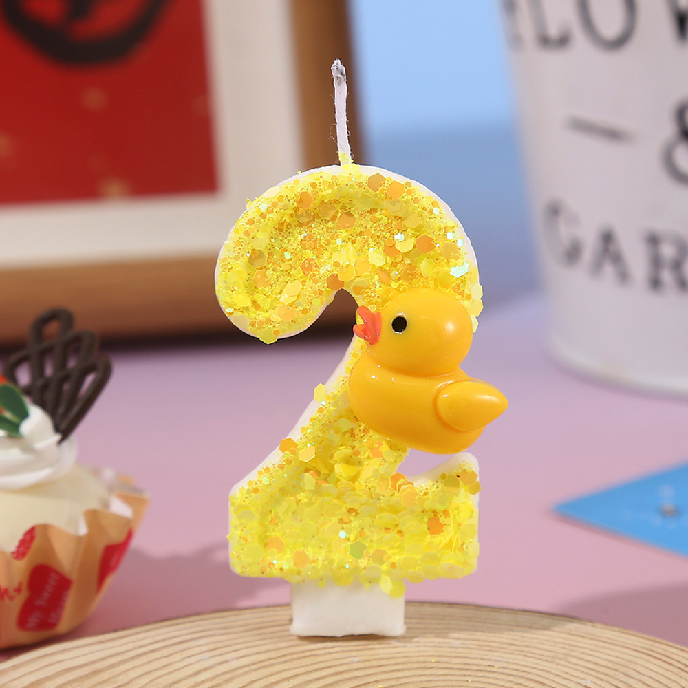 เทียนดิจิทัลรูปเป็ดน้อยสีเหลือ - Silk Candle บทวิจารณ์และราคา