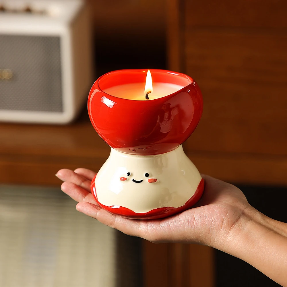 เทียนหอมรูปแอปเปิลน่ารัก คุณภา - Soy Wax บทวิจารณ์และราคา