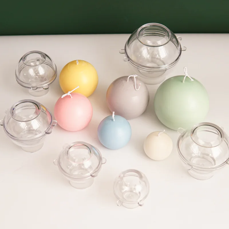 5-8 ซม.ทรงกลมเทียนแม่พิมพ์พลาส - Candle Making Kit บทวิจารณ์และราคา