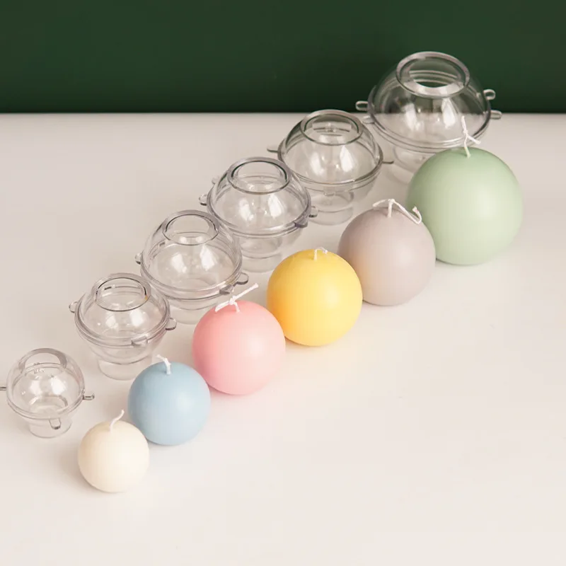 5-8 ซม.ทรงกลมเทียนแม่พิมพ์พลาส - Candle Making Kit บทวิจารณ์และราคา