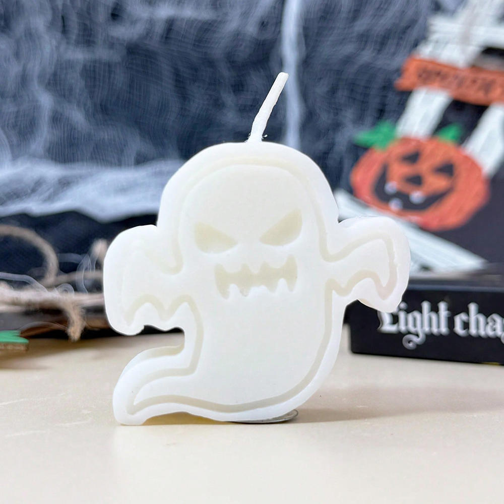 เทียนหอมรูปฟักทองโครงกระดูกฮาโ - Candle Fragrance บทวิจารณ์และราคา
