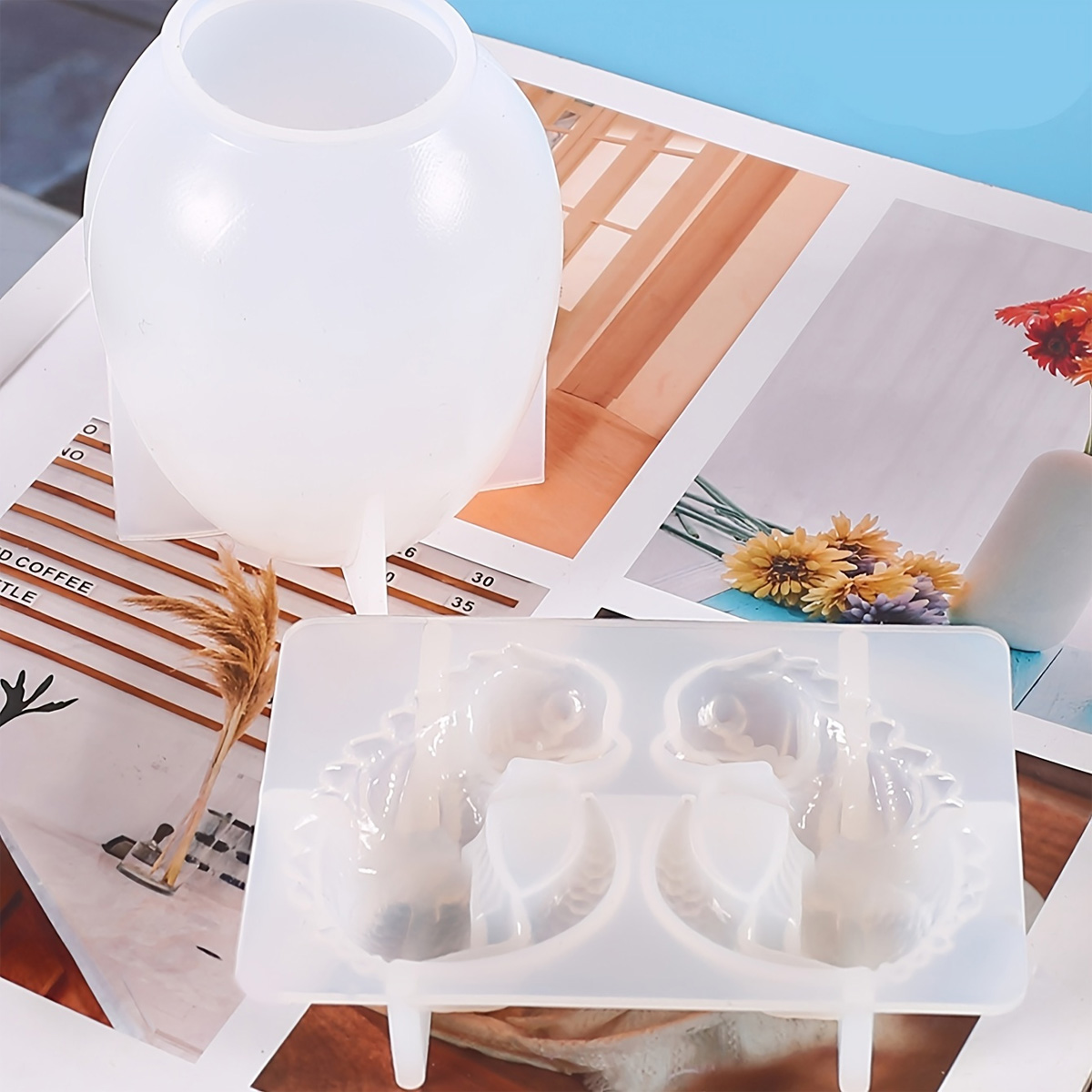 แม่พิมพ์ไข่มังกรซิลิโคน ชุด 2  - Candle Making Kit บทวิจารณ์และราคา
