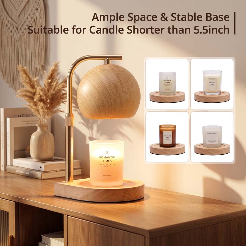 โคมไฟอุ่นเทียนแบบปรับความสูงได - Silk Candle บทวิจารณ์และราคา